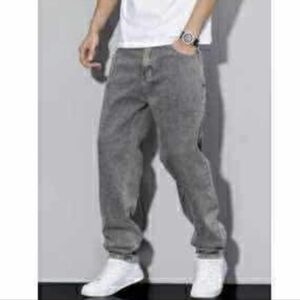 Manfinity Homme Mens Jeans Sz 32 Casual Distressed Tapered Photo For Measurement